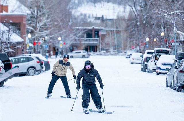 Top Five Fridays August 28, 2026: Downtown Aspen Skier Image