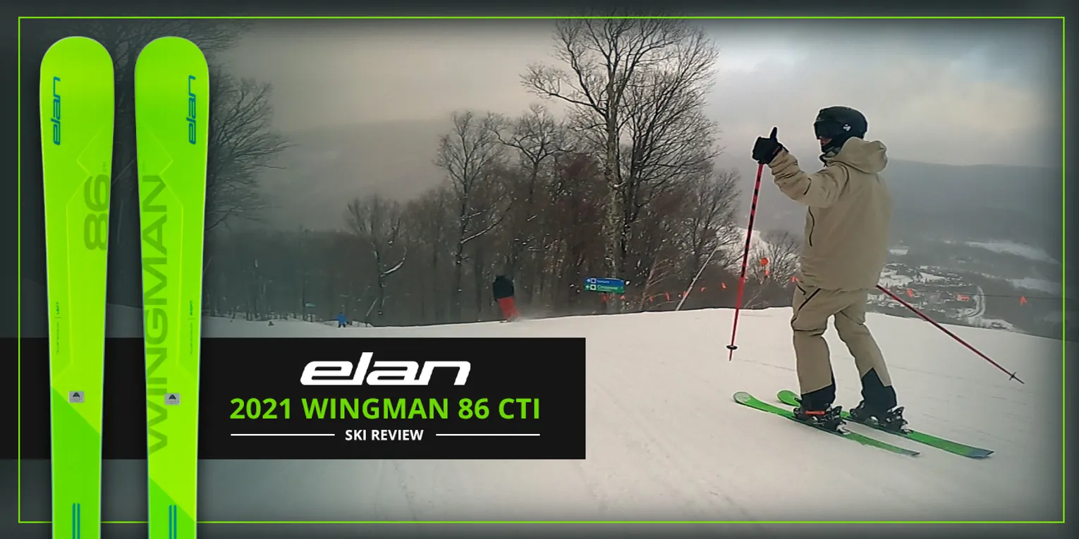 2021 ELAN WINGMAN 86 CTI SKI REVIEW