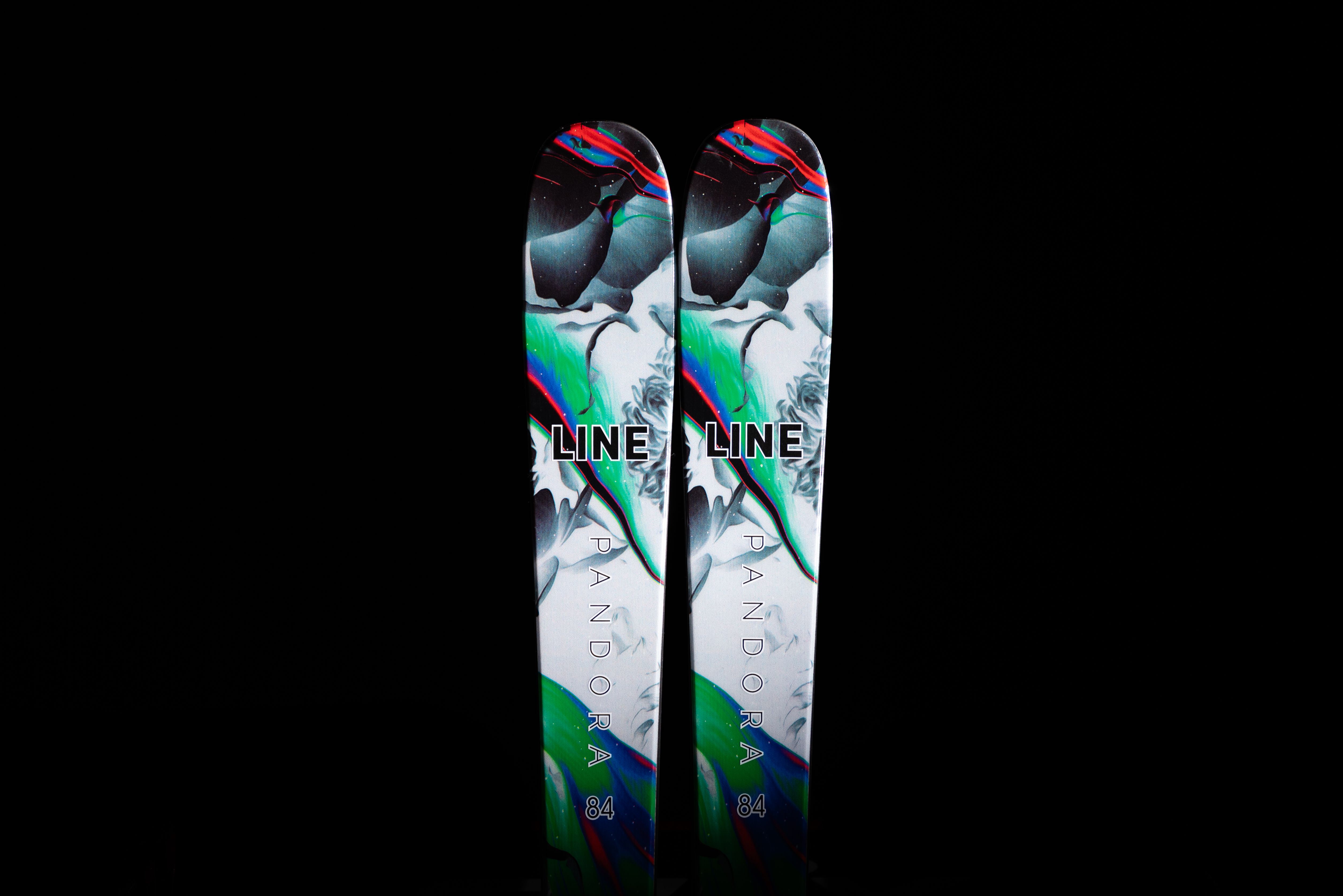 2024 Line Pandora 84 Women's Ski w Salomon Warden 11 Binding