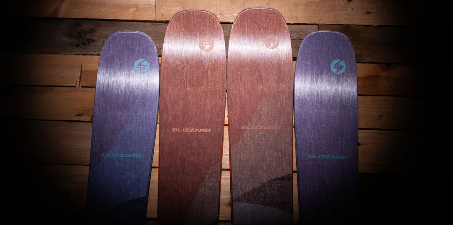 2025 Blizzard Black Pearl 94 and Black Pearl 88 Ski Tip Closeup