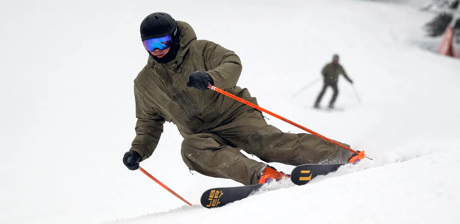 22026 Liberty Scope 94 & Scope 99 Ski Review - Action Shot 1