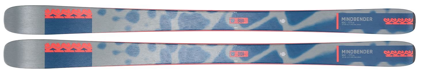 K2 Mind Bender 90 スキー 127-90-113 K2 Mindbender 90 C Skis 2025 | evo Canada
