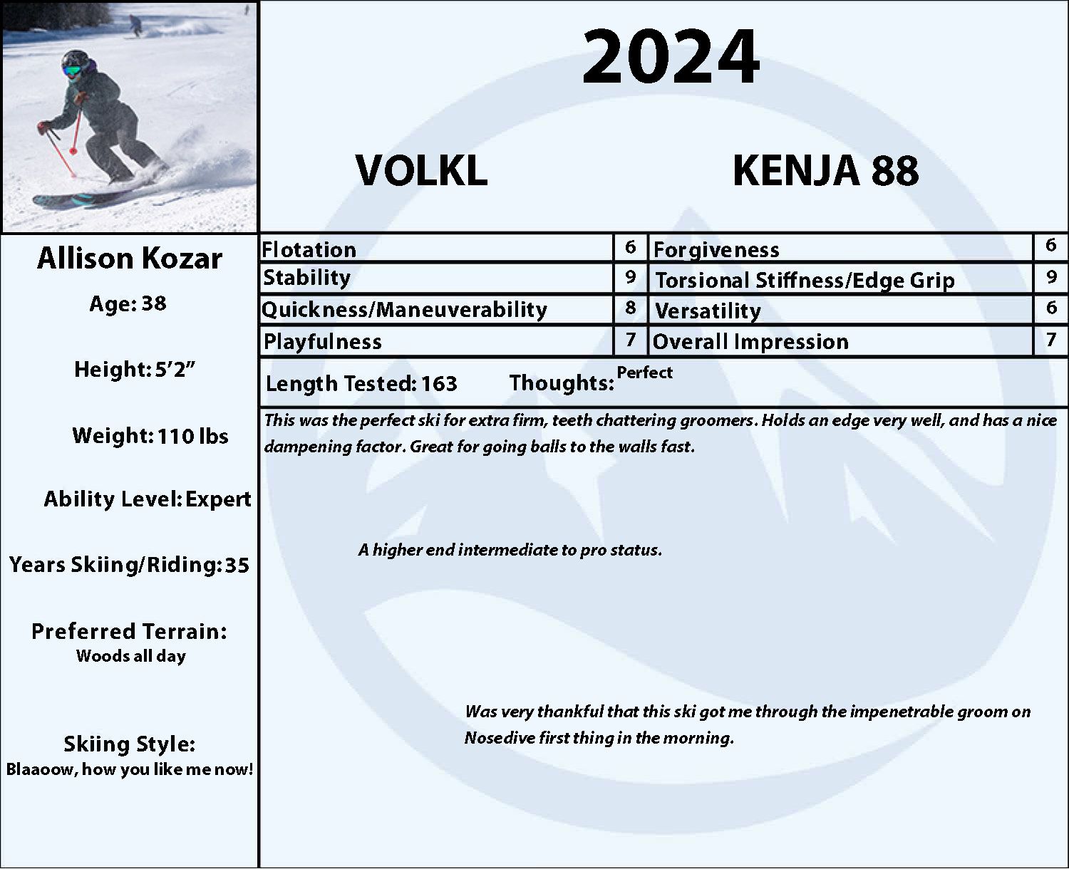 2024 Volkl Kenja 88 | SkiEssentials