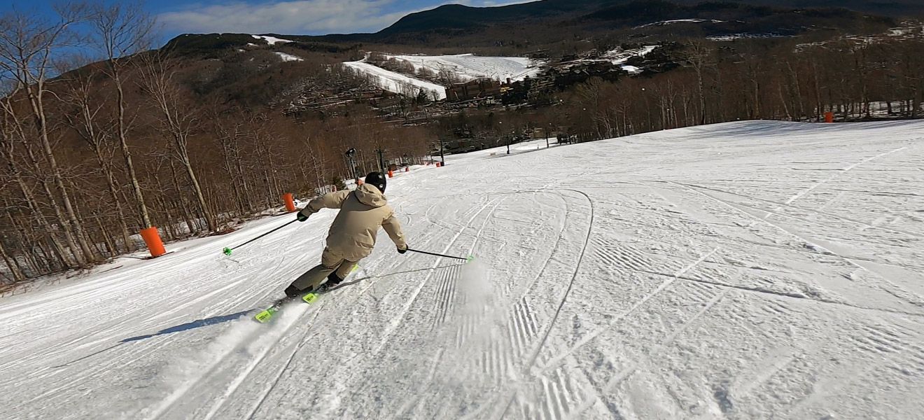 2022 Stockli Laser AR Ski Review: Full Width Action Image 1