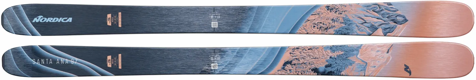 2025 Nordica Santa Ana 97 Skis - 2025 Nordica Santa Ana 97 Ski Graphics

