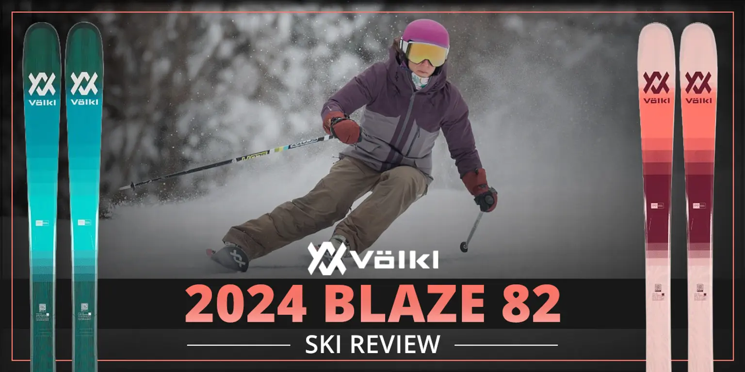 2024 Volkl Blaze 82 Ski Review Lead Image