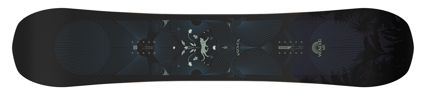 え 美品SALOMON スノーボードWONDER 144 24-25モデル 2025 Salomon Wonder 144cm Skis - Powder7