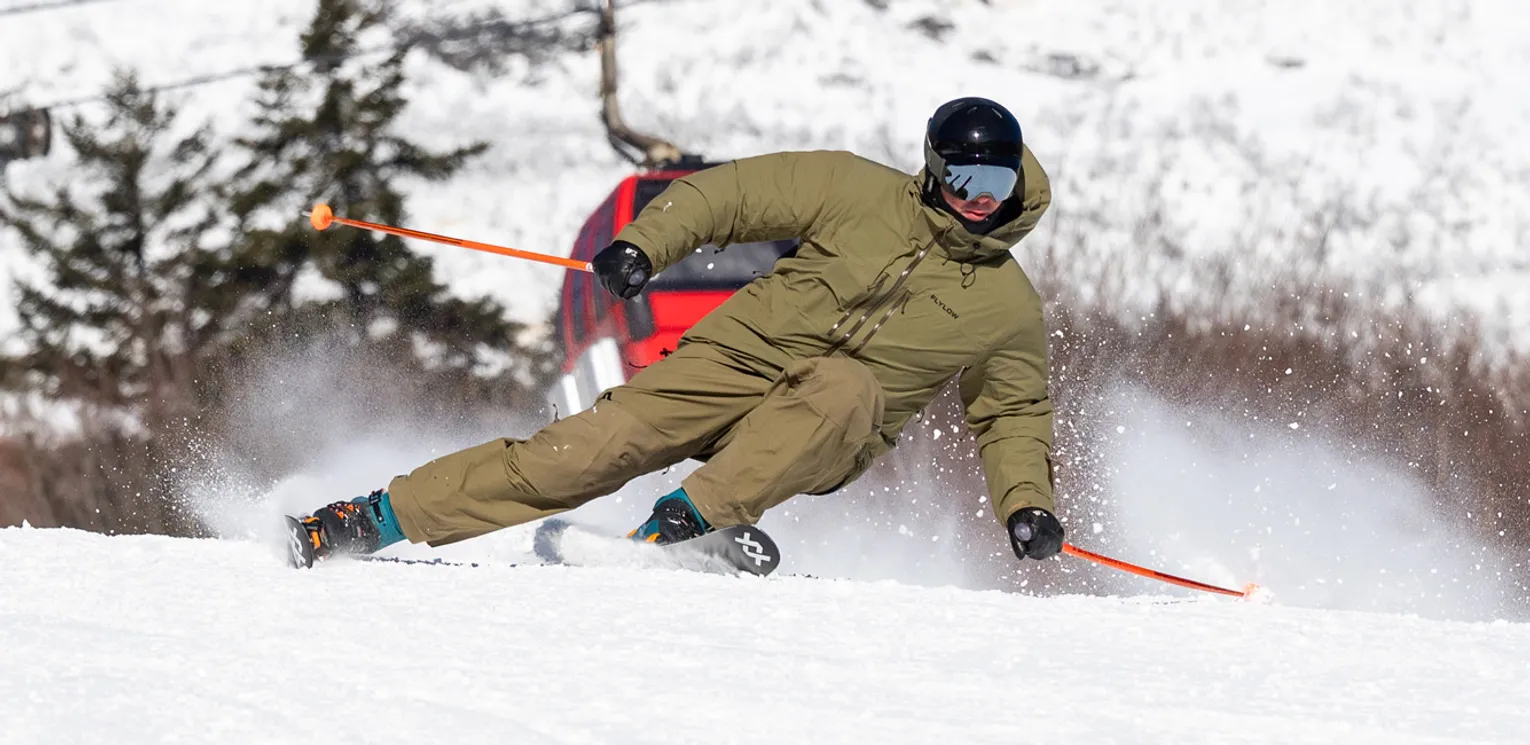2026 Volkl Mantra Collection Introduction and On Snow Review - Action Shot 1