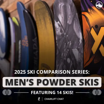 2025 Men's Powder Ski Comparison
