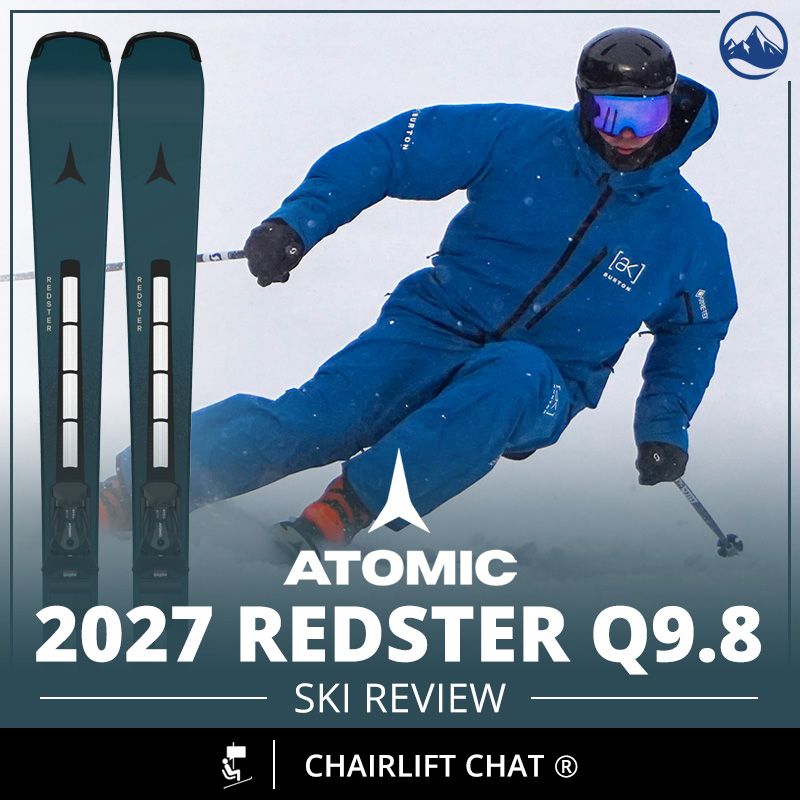 2027 Atomic Redster Q9.8 Ski Review | SkiEssentials