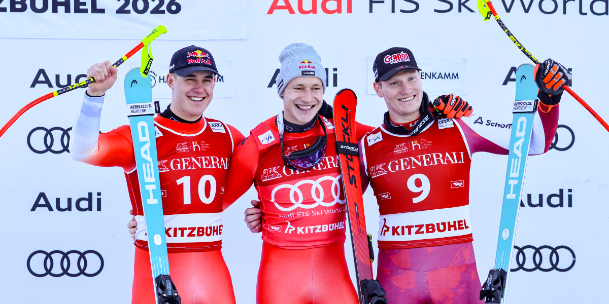 Top Five Fridays January 23, 2026: Kitzbühel super-G Podium