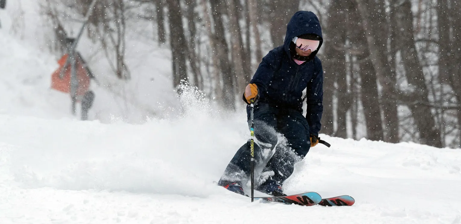 2026 Salomon QST 94 Ski Review - Action Shot 4