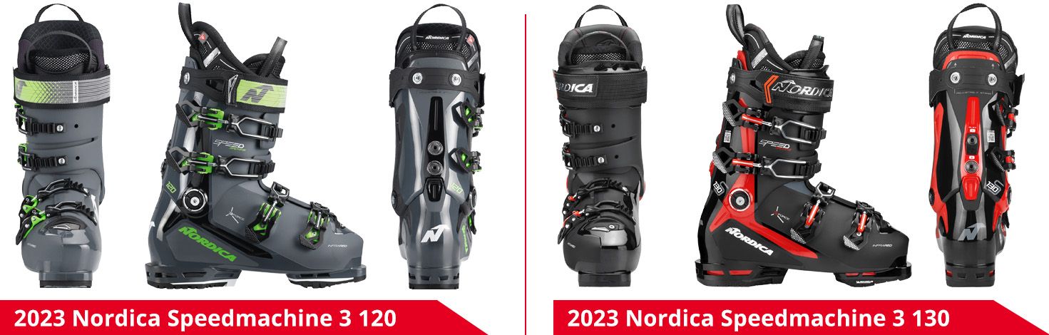 2023 NORDICA SPEEDMACHINE 3 120 & 130 SKI BOOT REVIEW