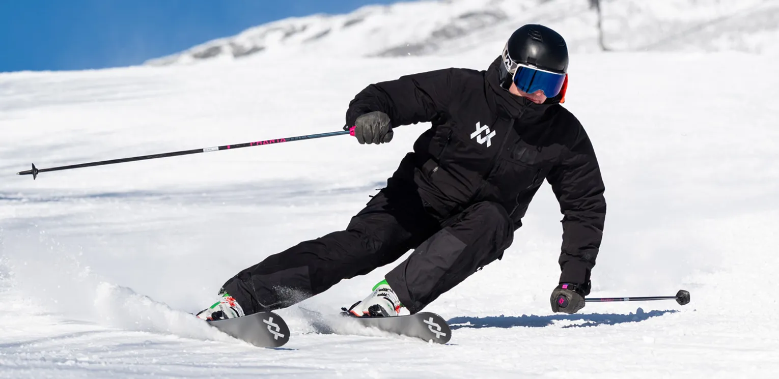 2026 Volkl Mantra 88 Ski Review - Action Shot 1