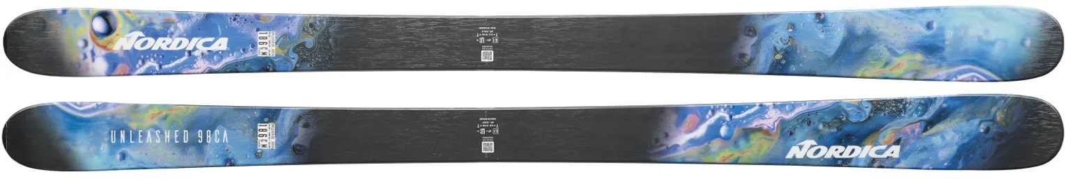2026 Nordica Unleashed 98 CA Skis - 2026 Nordica Unleashed 98 CA Ski Graphics

