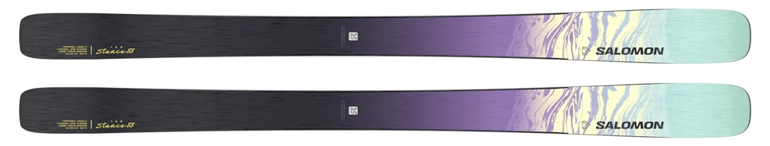 2024 Salomon Stance 88 W Skis - 2024 Salomon Stance 88 W Ski Graphics