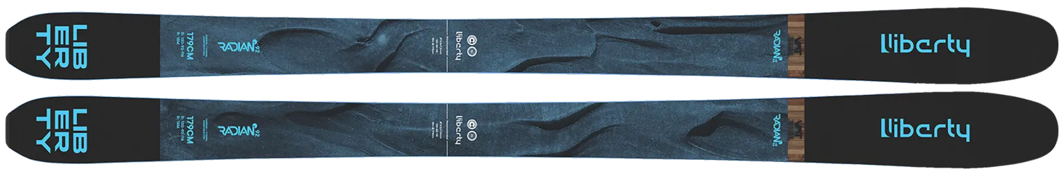 2025 Liberty Radian 92 Skis - 2025 Liberty Radian 92 Ski Graphics