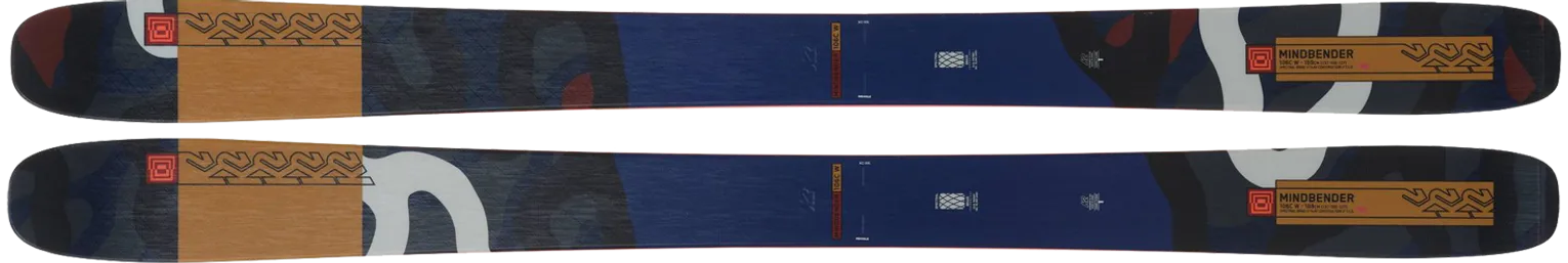 2024 K2 Mindbender 106C Ski Review -2024 K2 Mindbender 106C W Ski Graphics