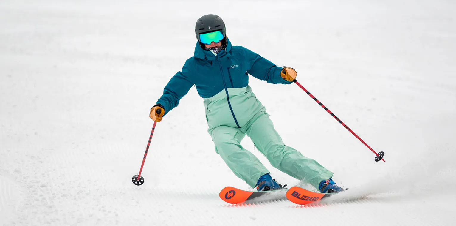 2024 Blizzard Sheeva 9 Ski Review - Alli Action Shot 1