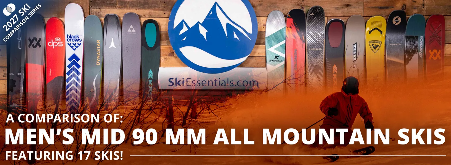 2027 Men's Mid 90 mm All Mountain Ski Comparison - Lead Image
