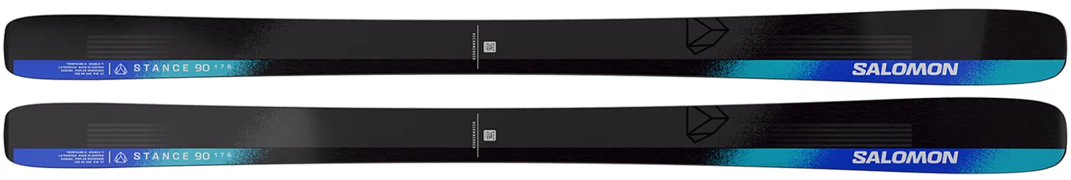 2025 Salomon Stance 90 Skis - 2025 Salomon Stance 90 Ski Graphics
