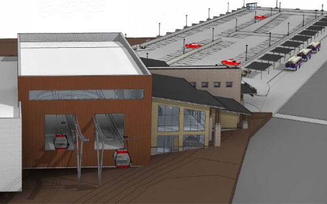 Top Five Fridays January 22, 2021: Little Cottonwood Canyon Gondola Conceptual Drawing