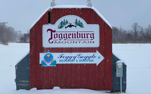 Top Five Fridays October 28, 2022: Toggenburg Resort Sign