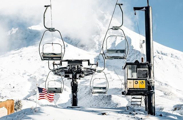 Top Five Fridays July 4, 2025: Timberline Lodge Empty Ski Lift Image