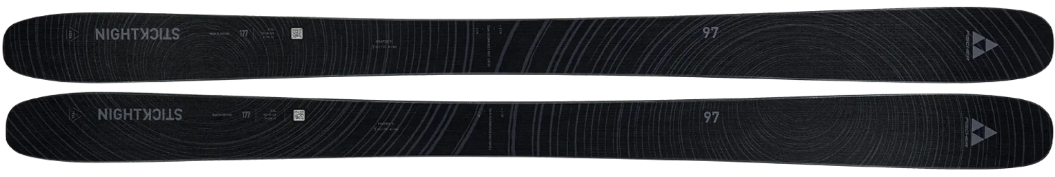 2025 Fischer Nightstick 97 Skis - 2025 Fischer Nightstick 97 Ski Graphics