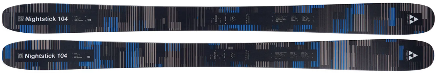 2025 Fischer Nightstick 104 Skis - 2025 Fischer Nightstick 104 Ski Graphics

