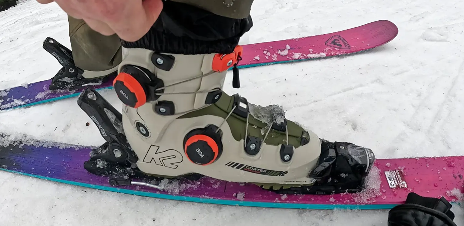 2026 K2 Cortex 140 Ski Boot Review - On Snow Image 1