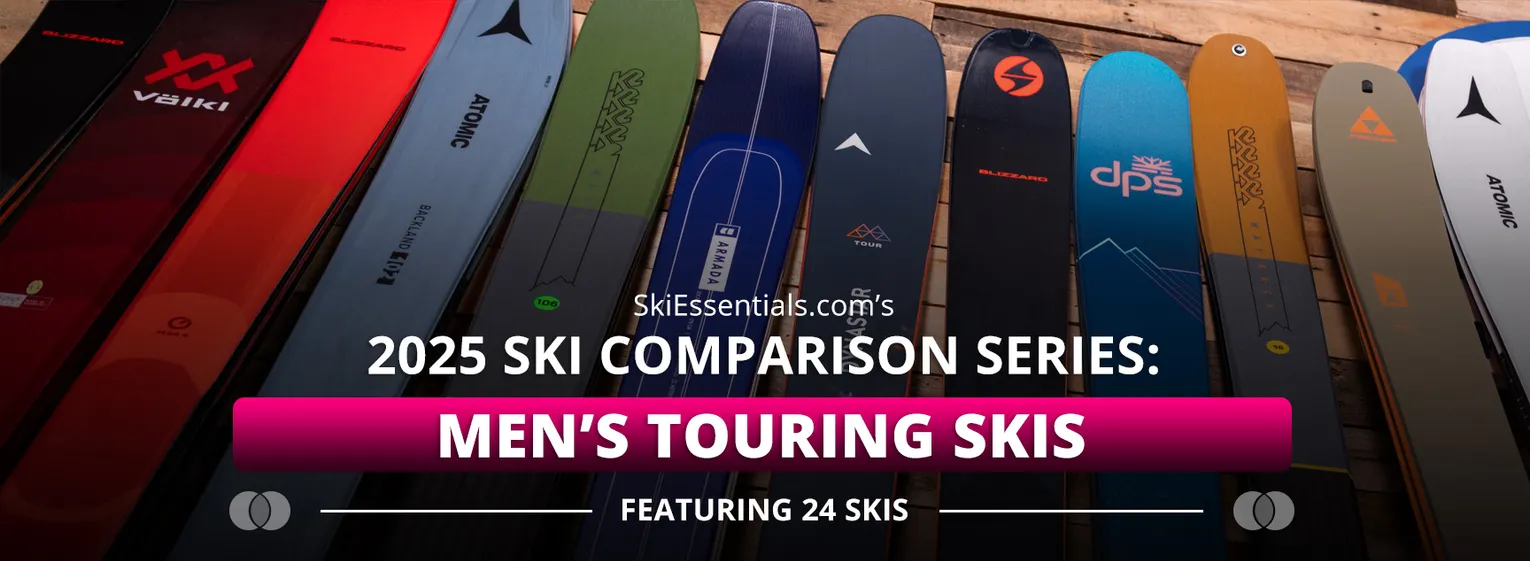 2025 Men's Touring Ski Comparison Lead Image