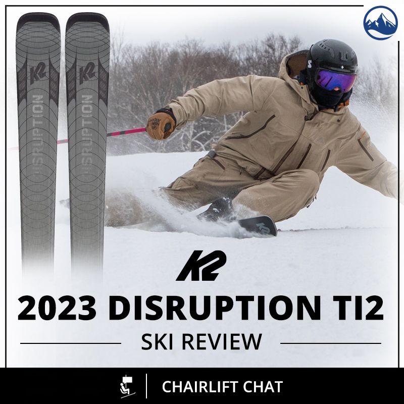 スキー板　K2 Disruption Ti2 187cm 2023 K2 DISRUPTION TI2 SKI REVIEW | SkiEssentials