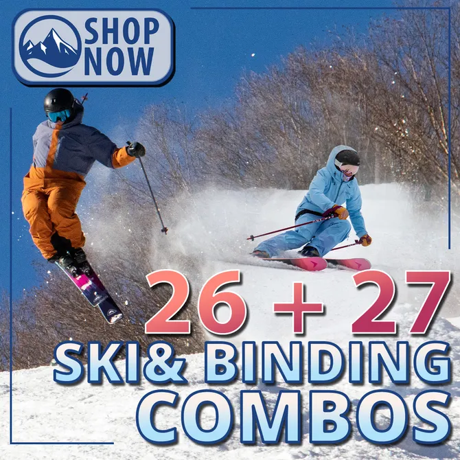 Shop all ski and binding combos