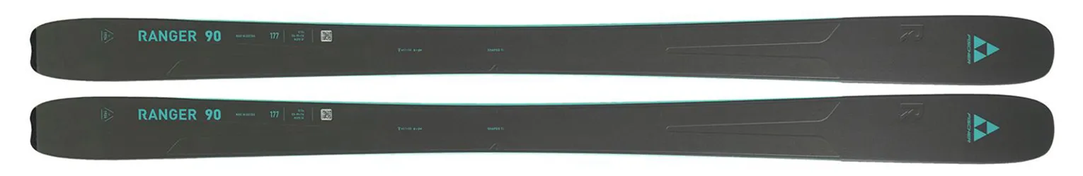 2024 Fischer Ranger 90 W Skis - 2024 Fischer Ranger 90 W Ski Graphics