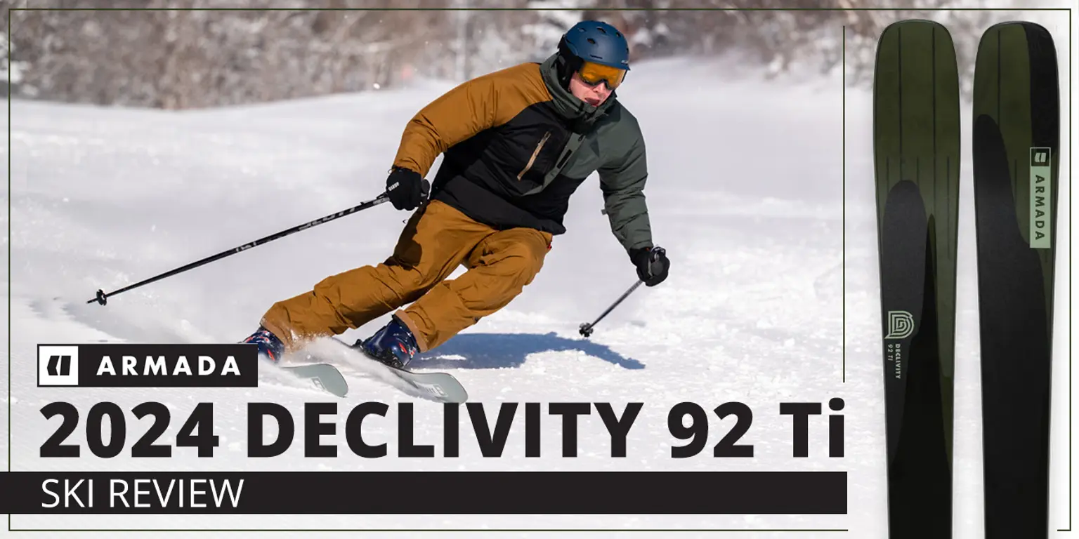 2024 Armada Declivity 92 Ti Ski Review Lead Image