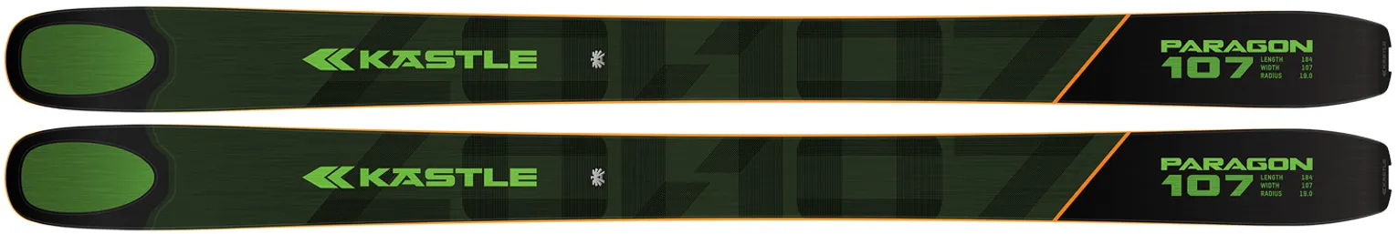 2025 Kastle Paragon 101 Skis - 2025 Kastle Paragon 101 Ski Graphics