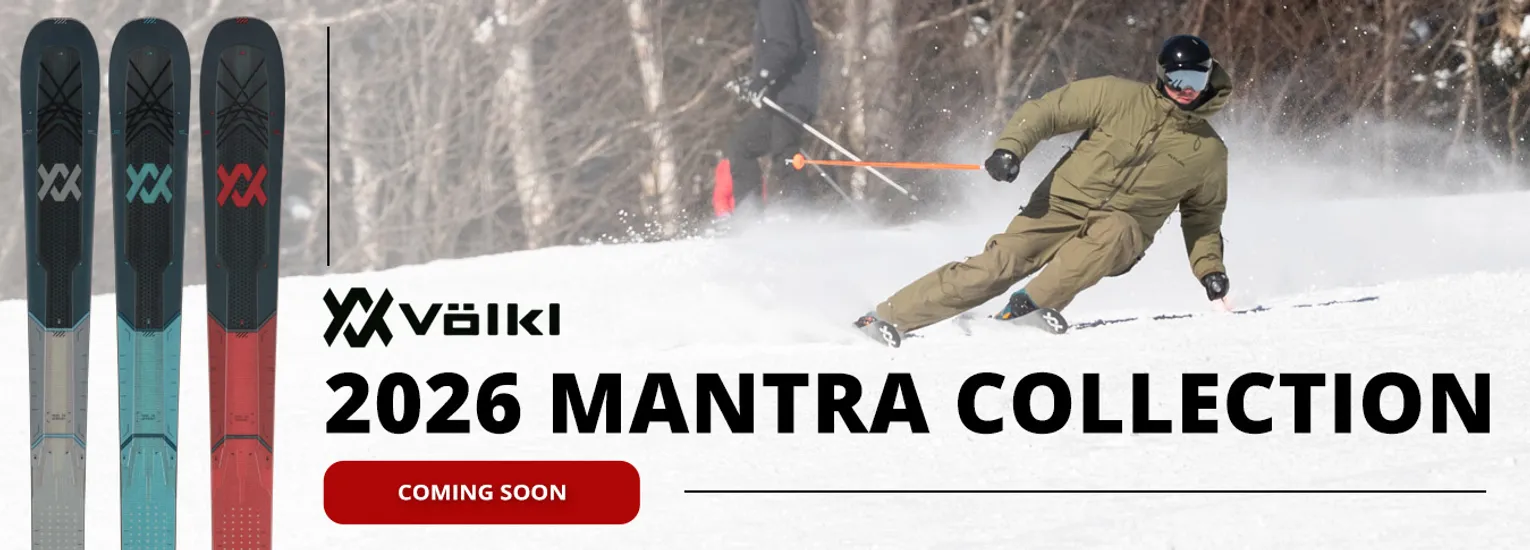 2026 Volkl Mantra Collection Introduction and On Snow Review - Coming Soon Graphic