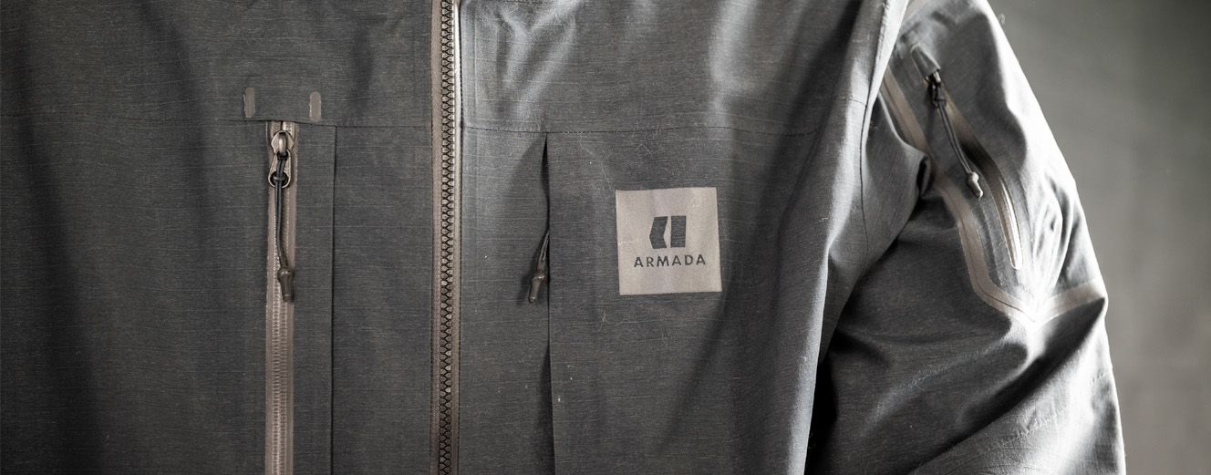Armada Grands 3L Jacket and Emmons Bib Pants Outerwear Review: Jacket Closeup