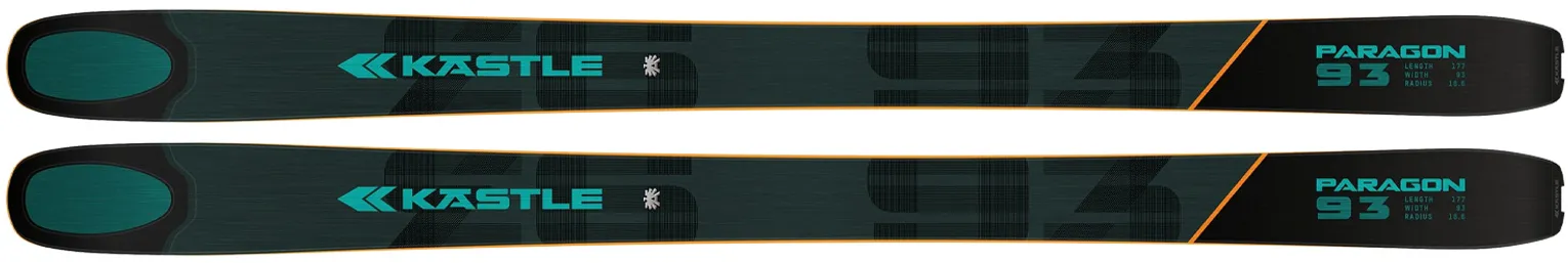 2025 Kastle Paragon 93 Skis - 2025 Kastle Paragon 93 Ski Graphics