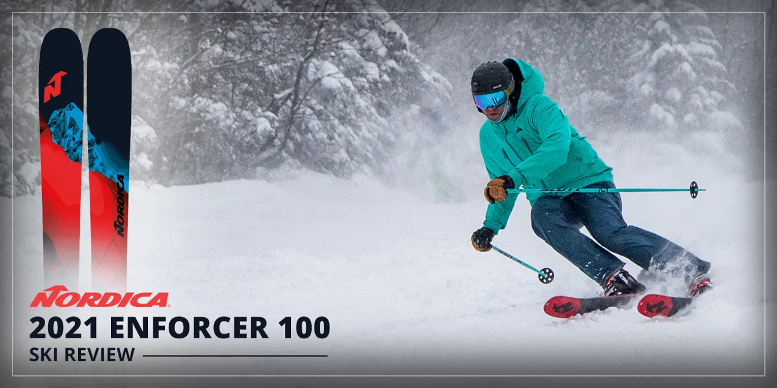 2021 NORDICA ENFORCER 100 SKI REVIEW