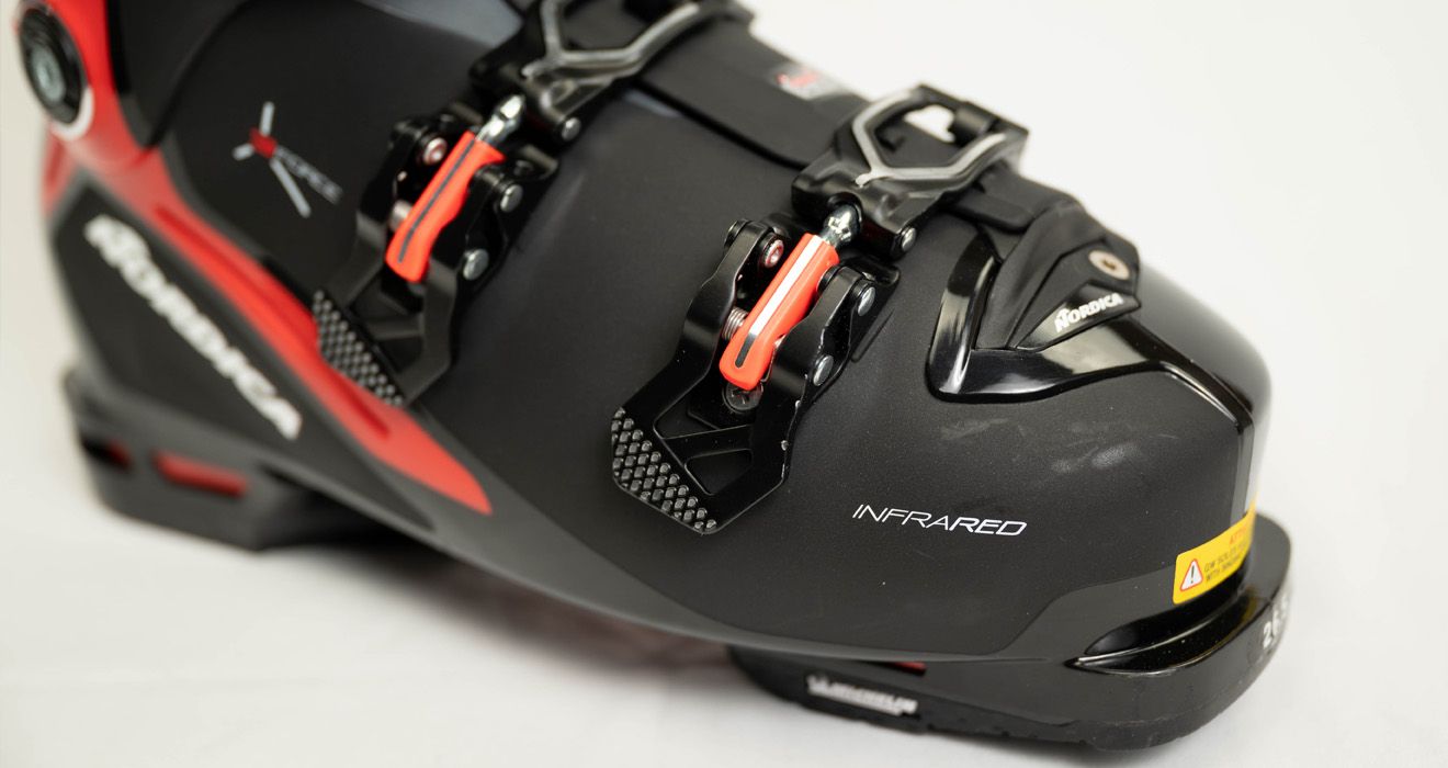 2023 Nordica Speedmachine 3 130 Ski Boot Review: Closeup Image 4