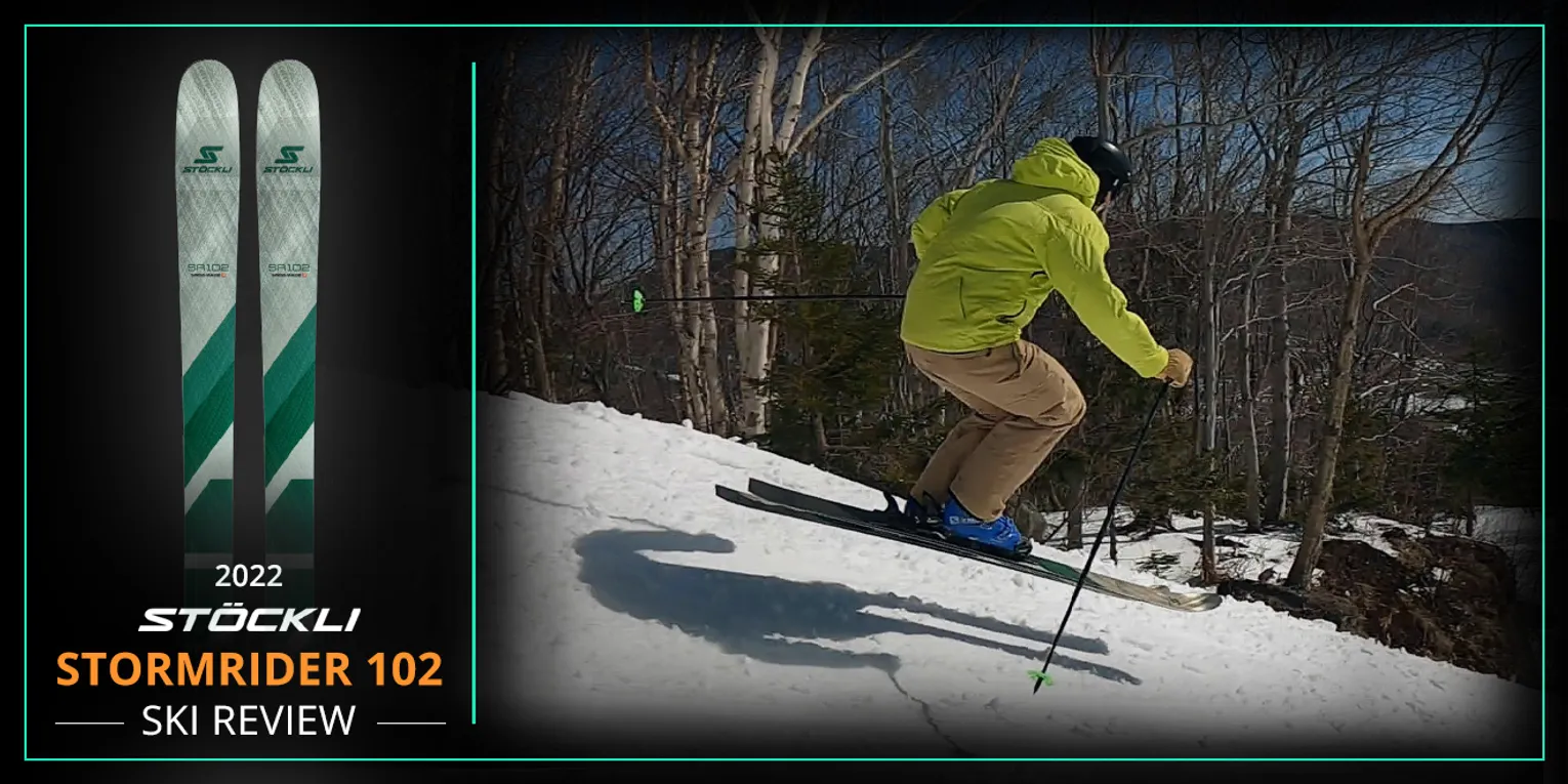 2022 STOCKLI STORMRIDER 102 SKI REVIEW