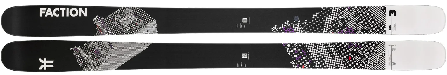 2025 Faction Prodigy 3 Skis - 2025 Faction Prodigy 3 Ski Graphics

