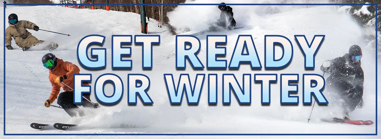 Gear for skiers by skiers package activity page banner