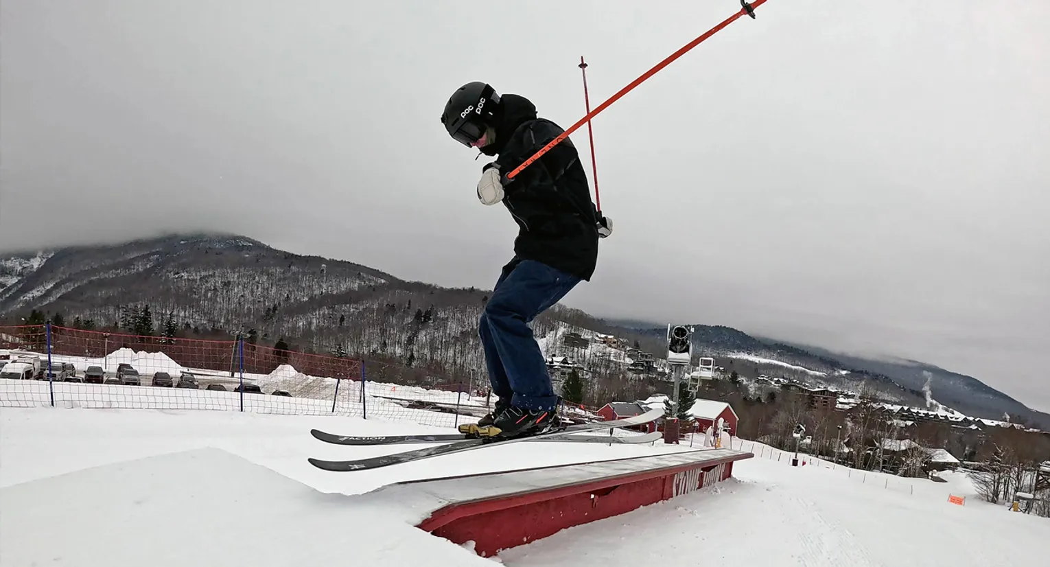2025 Faction Prodigy 1 Ski Review - Action Shot 1