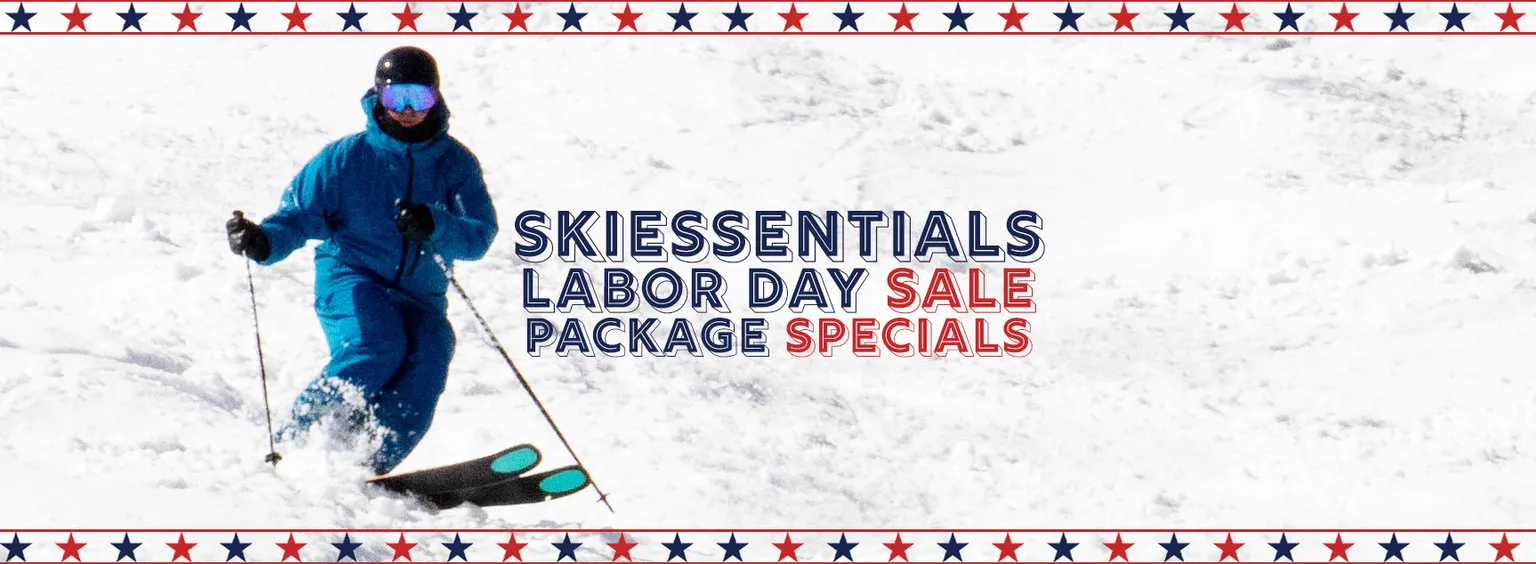 Gear for skiers by skiers package activity page banner