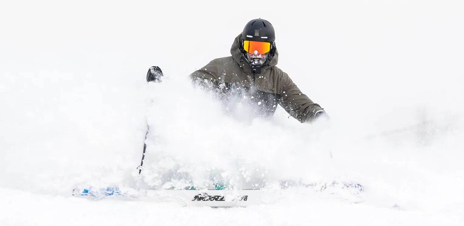2026 Nordica Unleashed 120 Ski Review - Action Shot 4