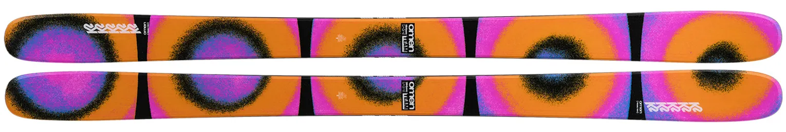 2025 K2 Omen Team Skis - 2025 K2 Omen Team Ski Graphics

