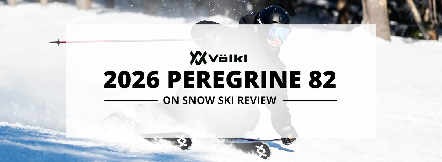 2026 Volkl Peregrine 82 On Snow Ski Review - Lead Image